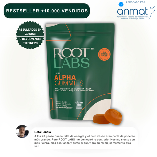 Gomitas ALPHA | Mayor Resistencia y Potencia Masculina