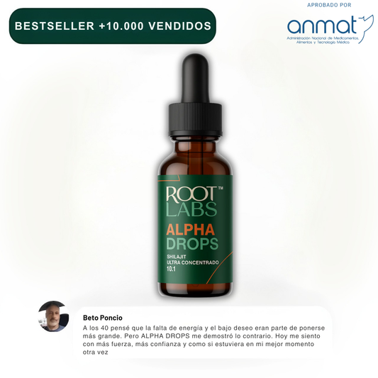 Gotero ALPHA Drops | Potencia Masculina y Energía Extrema
